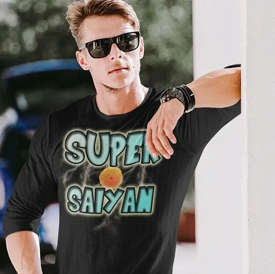 longsleeve-dbz-suaper-saiyan