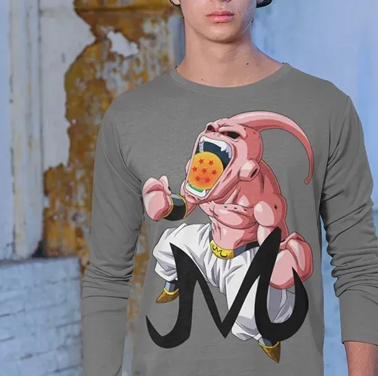 longsleeve-dbz-majin-buu