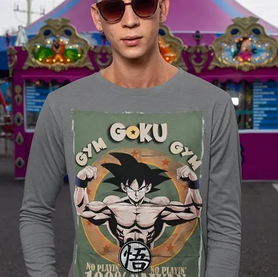 longsleeve-dbz-100percent-saiyan