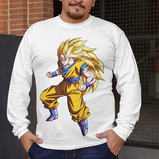 longsleeve-dbz-goku-ssj-3