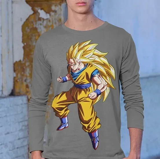 longsleeve-dbz-goku-ssj-3