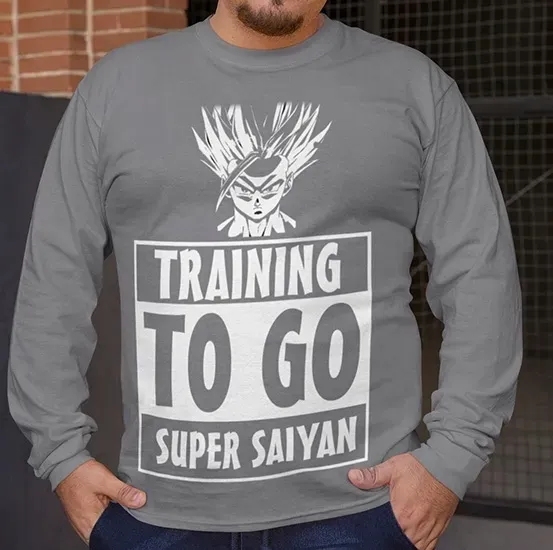 longsleeve-dbz-training-to-go-gohan