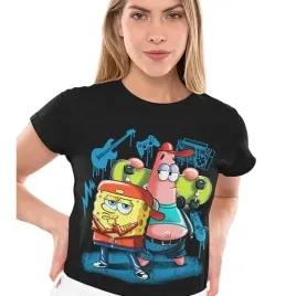 damska-koszulka-horror-rock-punk-rock-spongebob