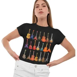 damska-koszulka-horror-rock-cute-guitar-rock
