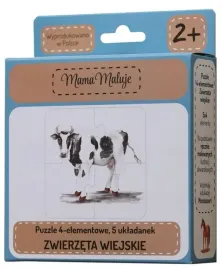 puzzle-4-elementowe-zwierzeta-wiejskie-mama-maluje