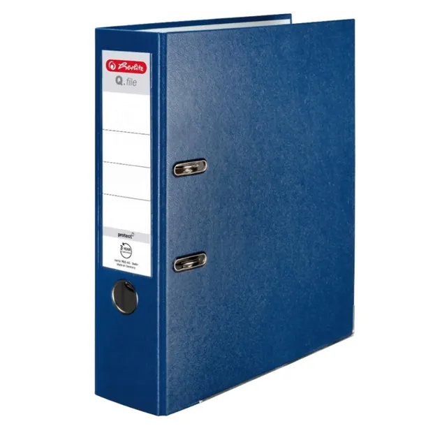 segregator-a4-8cm-pp-niebieski-q-file-stan-nowy