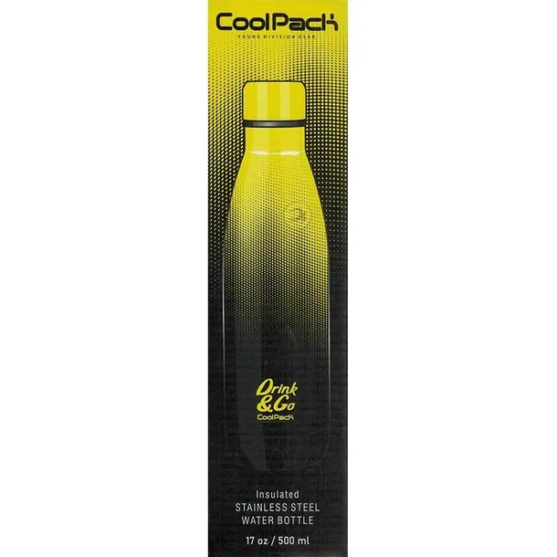 bidon-metalowy-500ml-coolpack-gradient-lemon-stan-nowy