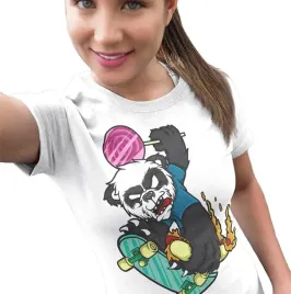 koszulka-damska-animowane-panda-skate