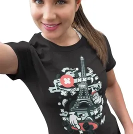 koszulka-damska-animowane-eiffel-skater