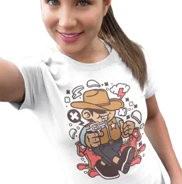 koszulka-damska-animowane-cowboy-kid