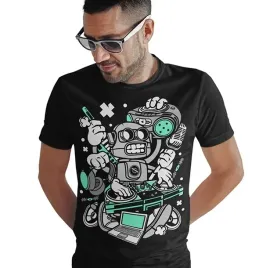 koszulka-animowane-dj-robot