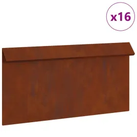 ogrodzenie-slimakowe-16-szt-rdzawy-50-x-35-x-25-cm