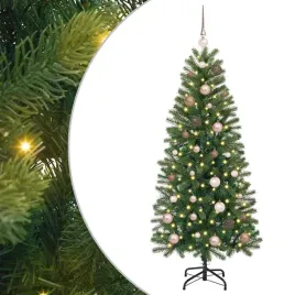 sztuczna-choinka-z-150-diodami-led-zielony-150-cm-pe-i-pvc