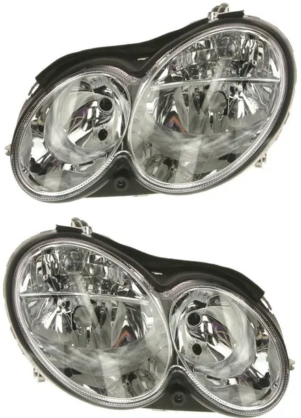 LAMPY MERCEDES CLK 209 C209 02-09 REFLEKTORY KOMPLET LEWA+PRAWA DEPO