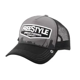 czapka-gamakatsu-trucker-cap-black-front