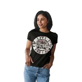 damska-koszulka-horror-rock-guns-n-roses-floral