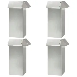 ogrodzenie-slimakowe-4-szt-srebrny-135-x-135-x-25-cm