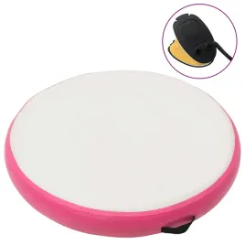 mata-gimnastyczna-z-pompka-100x100x10-cm-pvc-rozowa