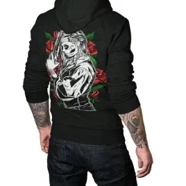 bluza-z-kapturem-horror-rock-gangster-girl