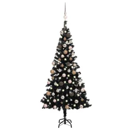 sztuczna-choinka-z-lampkami-i-bombkami-czarna-180-cm-pvc