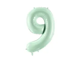 balon-foliowy-cyfra-9-pastelowy-zielony-72-cm