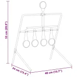 cel-do-resetowania-czarny-40-x-34-x-53-cm-stal-stan-nowy-model-vidaxl