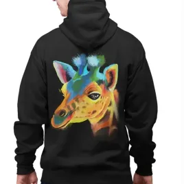 bluza-z-kapturem-zwierzeta-zyrafa