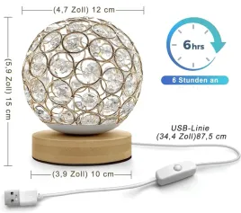 lampa-stolowa-szklana-kula-led