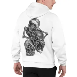 bluza-z-kapturem-horror-rock-skull-biala