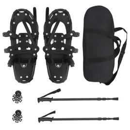 rakiety-sniezne-3-w-1-z-kijami-trekkingowymi-czarny-53-x-21-cm
