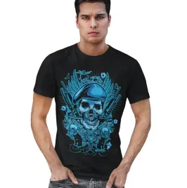 koszulka-horror-rock-blue-skull