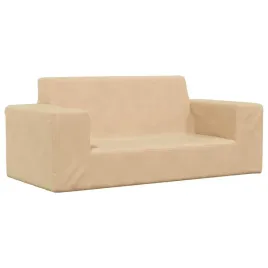 2-os-sofa-dla-dzieci-kremowa-miekki-plusz