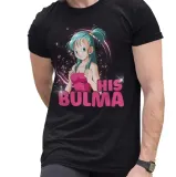 koszulka-dragonball-his-bulma-stan-nowy