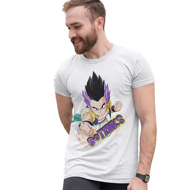 koszulka-dragonball-gotenks-kolor-wielokolorowy
