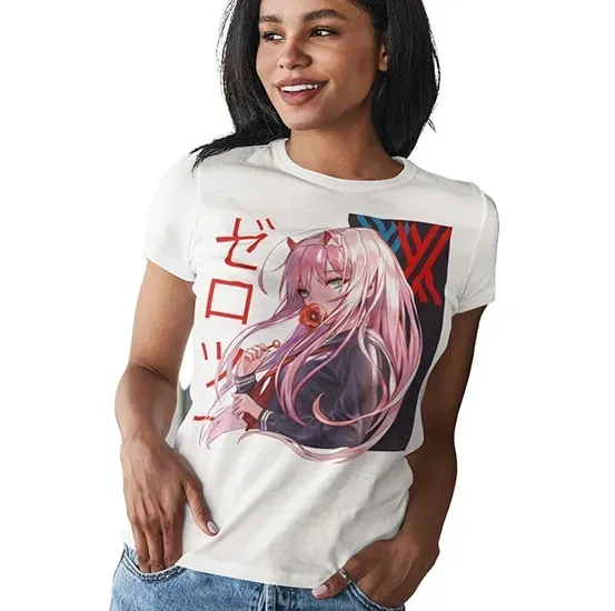 koszulka-damska-anime-zero-two-anime-stan-nowy