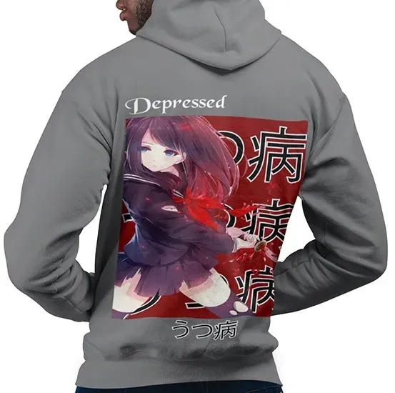 bluza-z-kapturem-anime-depressed-stan-nowy