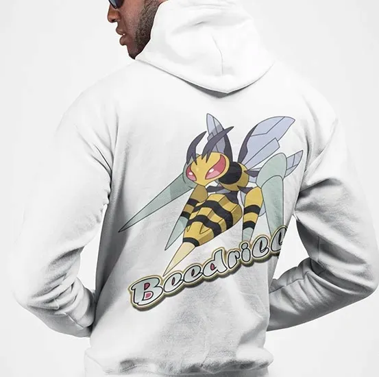 bluza-pokemon-z-kapturem-beedrill-stan-nowy