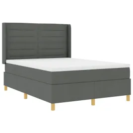 lozko-sprezynowe-z-paskami-led-szary-140-x-190-cm-tkanina