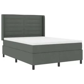 lozko-z-sprezyna-led-ciemnoszary-160-x-200-cm-tkanina
