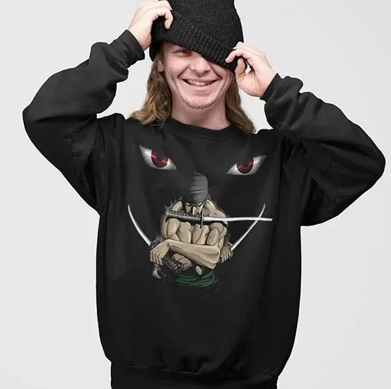 bluza-one-piece-roronoa-zoro-stan-nowy