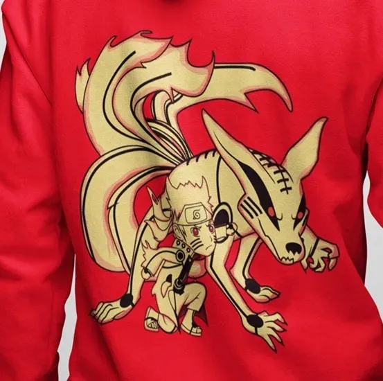 bluza-z-kapturem-naruto-kyuubi-stan-nowy