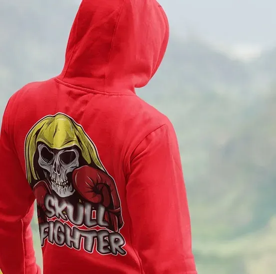 bluza-z-kapturem-skull-fighter-kolor-wielokolorowy