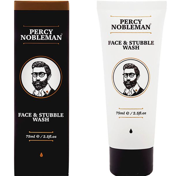 Percy Nobleman Face & Stubble Wash płyn do mycia twarzy 75 ml