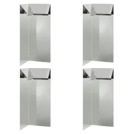 ogrodzenie-slimakowe-4-szt-srebrny-10-x-10-x-25-cm