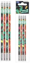 olowek-z-gumka-hb-skate-dino-4-sztuki-starpak