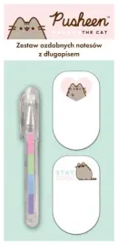 zestaw-2-notesow-z-dlugopisem-mini-pusheen