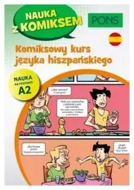 komiksowy-kurs-jezyka-hiszpanskiego-a2-pons