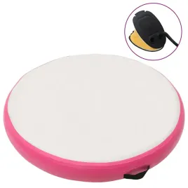 mata-gimnastyczna-z-pompka-100x100x15-cm-pvc-rozowa
