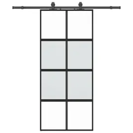 drzwi-przesuwne-z-zestawem-okuc-czarne-90x205cm-szklo-hartowane