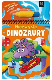 malowanka-z-pisakiem-wodnym-niezwykle-dinozaury